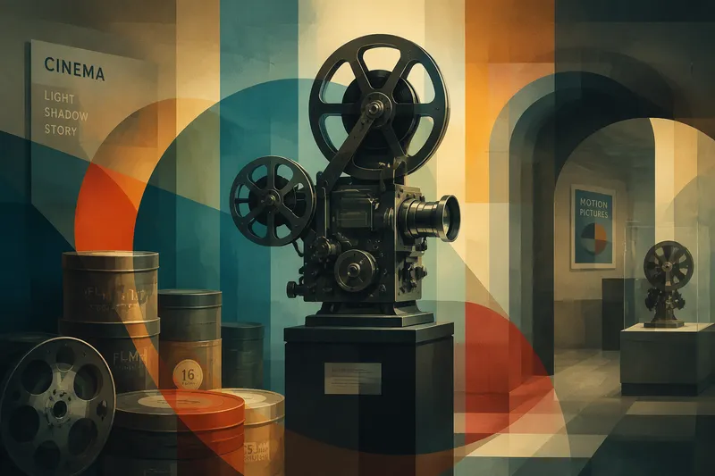 Vanha elokuvaprojektori museossa Vanha elokuvaprojektori museossa