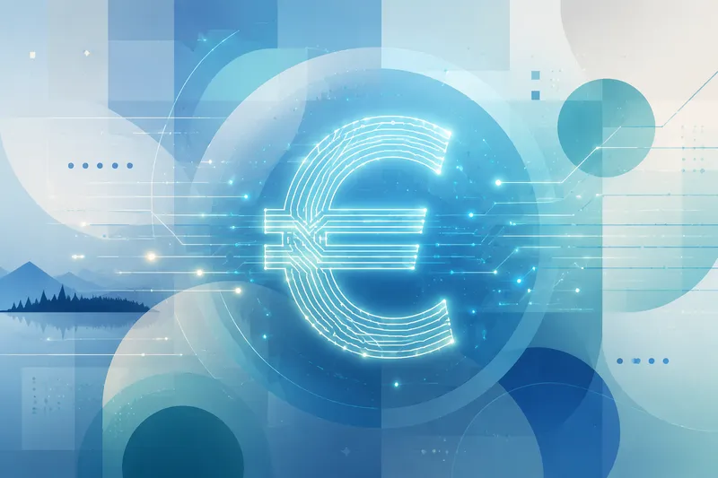 Digitaalinen havainnekuva kryptovaluutan teknologiasta Digitaalinen havainnekuva kryptovaluutan teknologiasta