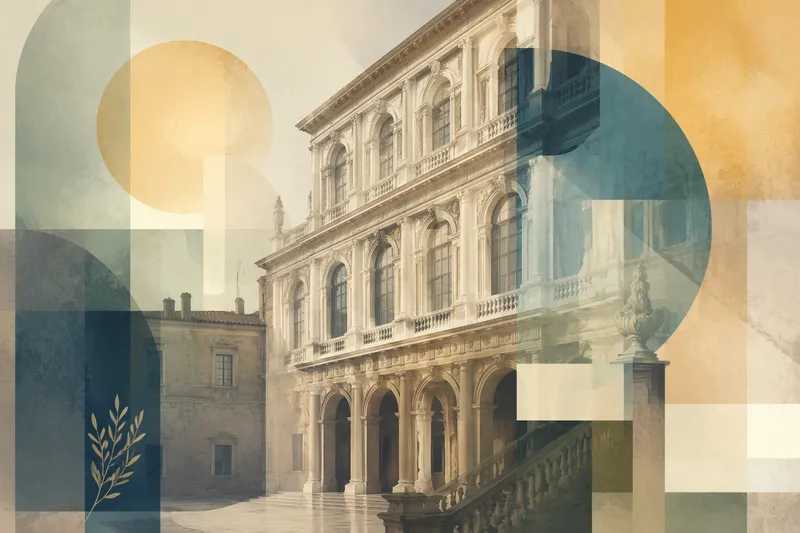 Historiallinen Palazzo Poggin palatsi Bolognassa Historiallinen Palazzo Poggin palatsi Bolognassa