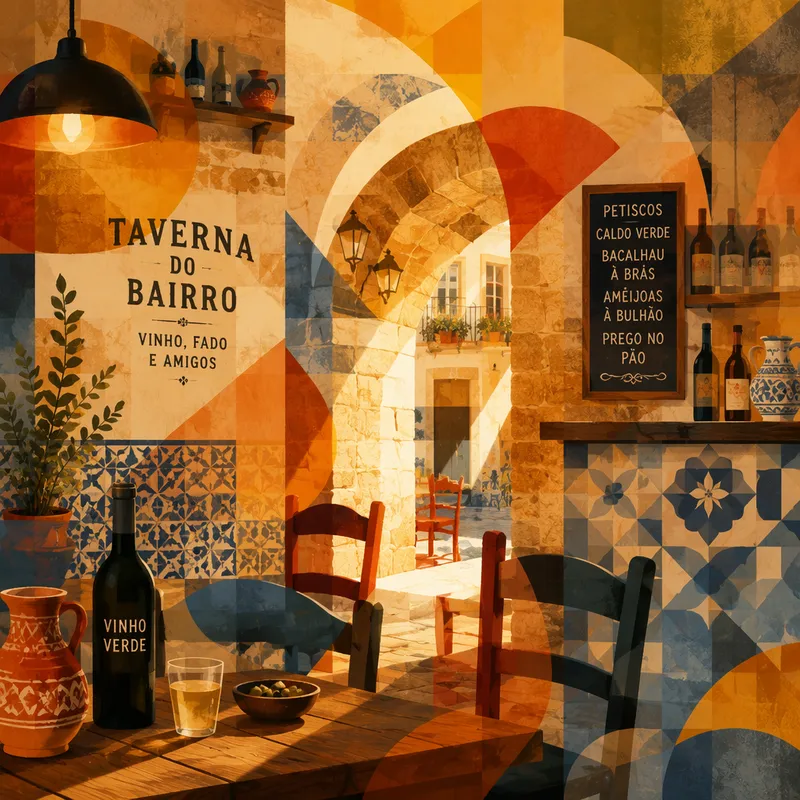 Tunnelmallinen ja kodikas madeiralainen ravintola sisätiloissa Tunnelmallinen ja kodikas madeiralainen ravintola sisätiloissa