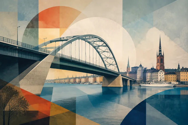 Reichsbrücke-silta ja Wienin kaupungin siluetti Reichsbrücke-silta ja Wienin kaupungin siluetti
