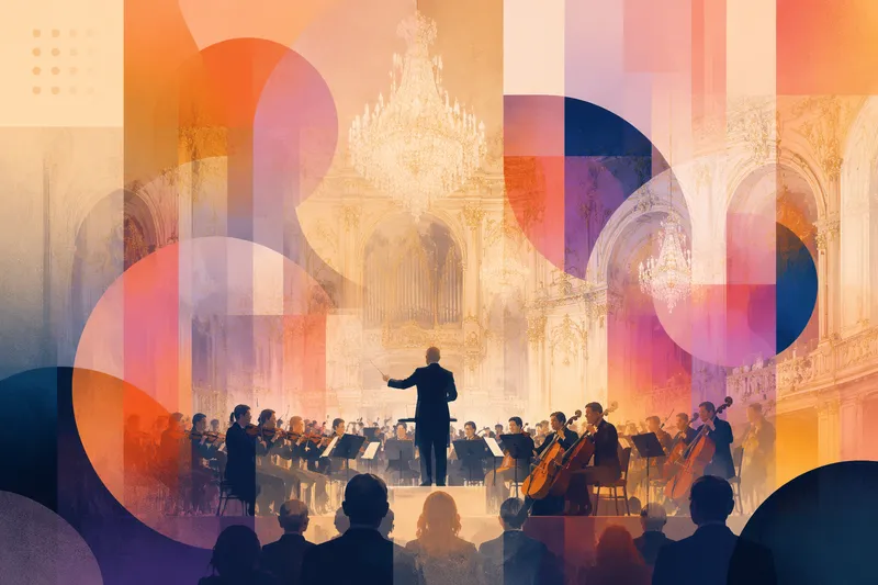 Klassisen musiikin konsertti historiallisessa konserttisalissa Klassisen musiikin konsertti historiallisessa konserttisalissa